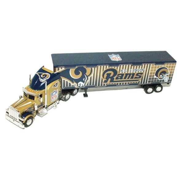 Vintage Rams Diecast Toy - NFL Football 1:80 Truck Limited Edition Fleer 2005 - Picture 4 of 12